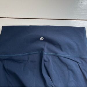 Lululemon High-Rise Navy Workout Leggings